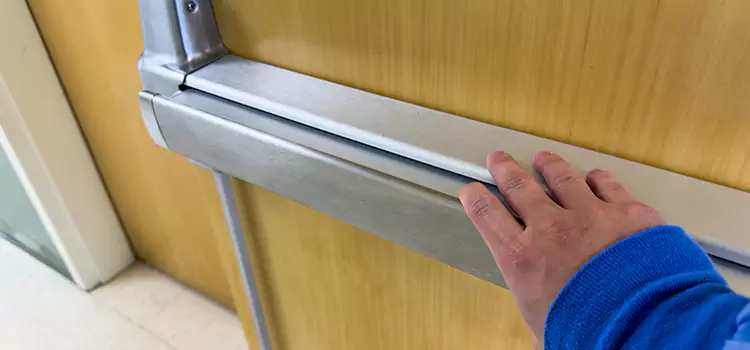 Installing a Push Bar on a Door Wekiwa Springs